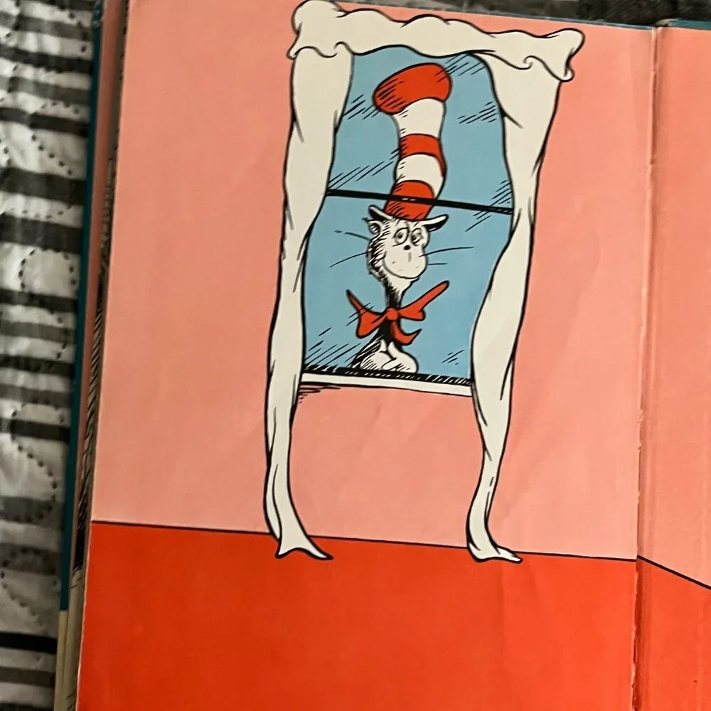 DR SEUSS The Cat In The Hat Comes Back Childrens‎ Book Hardcover Vintage